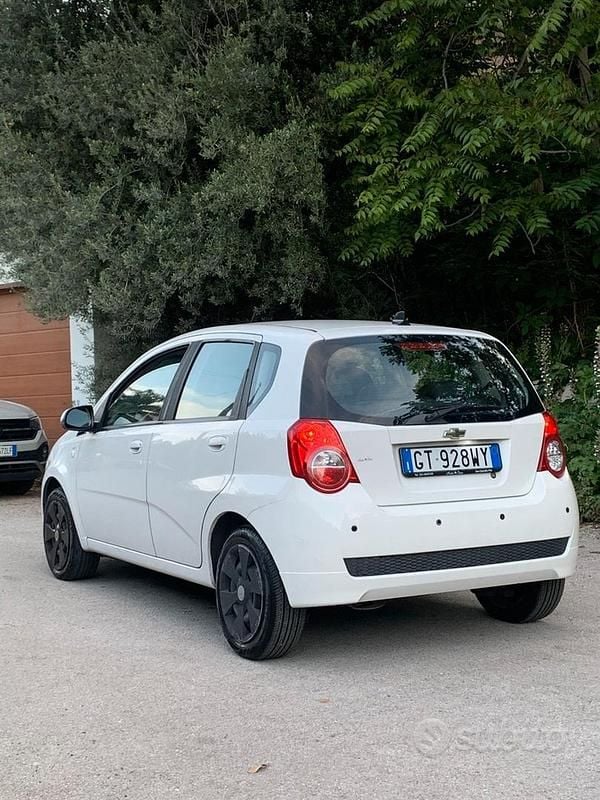 Usata Chevrolet Aveo 2010 Bianco Utilitaria
