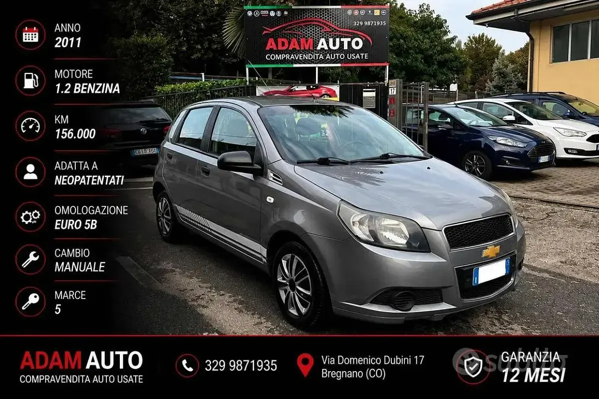 Usata Chevrolet Aveo LT 84 CV (61 kW) 2011 Berlina