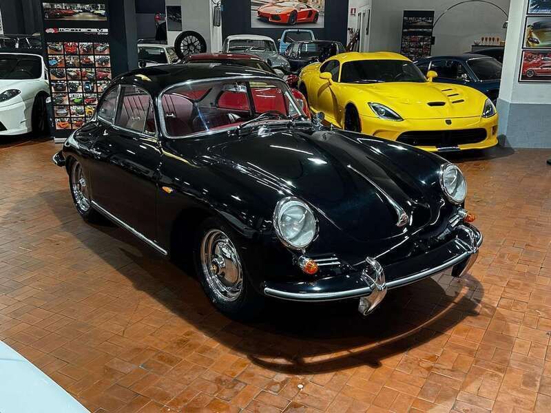 Nero pastello Usata 1962 Porsche 356 Coupé | 88.000 € - Immagine 1/4