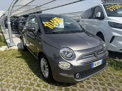 Usado Fiat 500 Lounge 69 CV (50 kW) 2018 Gris Utilitario