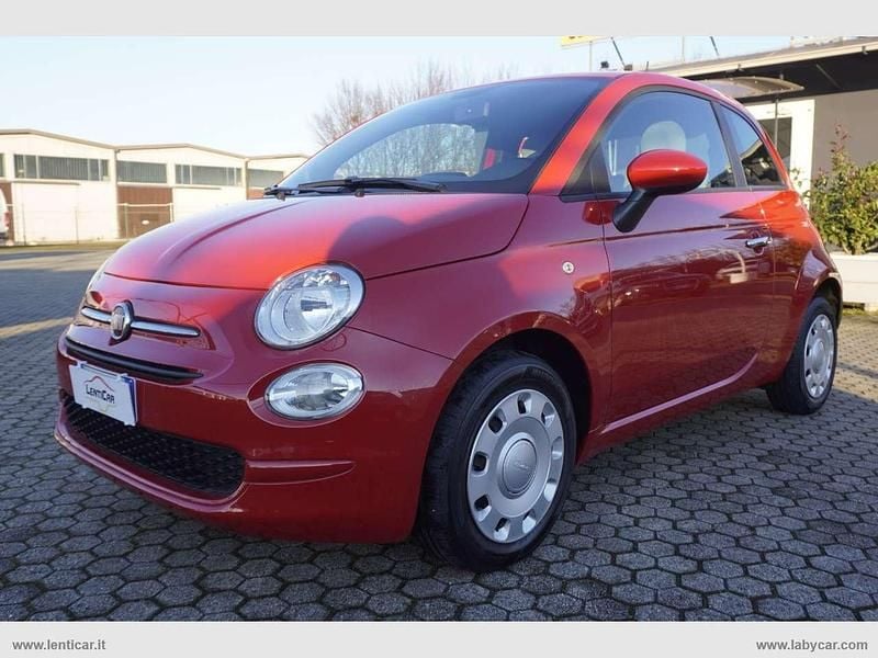 Rosso Usata 2020 Fiat 500 Pop Tre volumi | 11.900 € (Buon prezzo) - Immagine 1/4