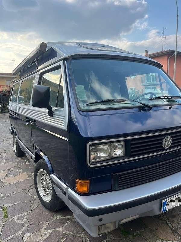 Usata VW T3 122 CV (89 kW) 1989 Blu/azzurro Furgone