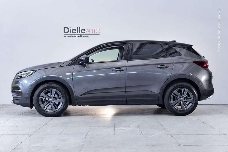 Usata Opel Grandland X Ultimate 131 CV (96 kW) 2021 Grigio scuro / antracite metal SUV