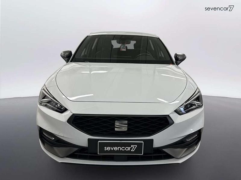 Usata Seat Leon FR 204 CV (150 kW) 2021 Bianco Berlina