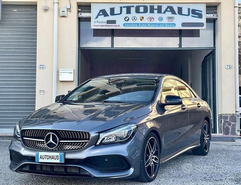 Usata Mercedes CLA200 Premium 136 CV (100 kW) 2018 Grigio Berlina