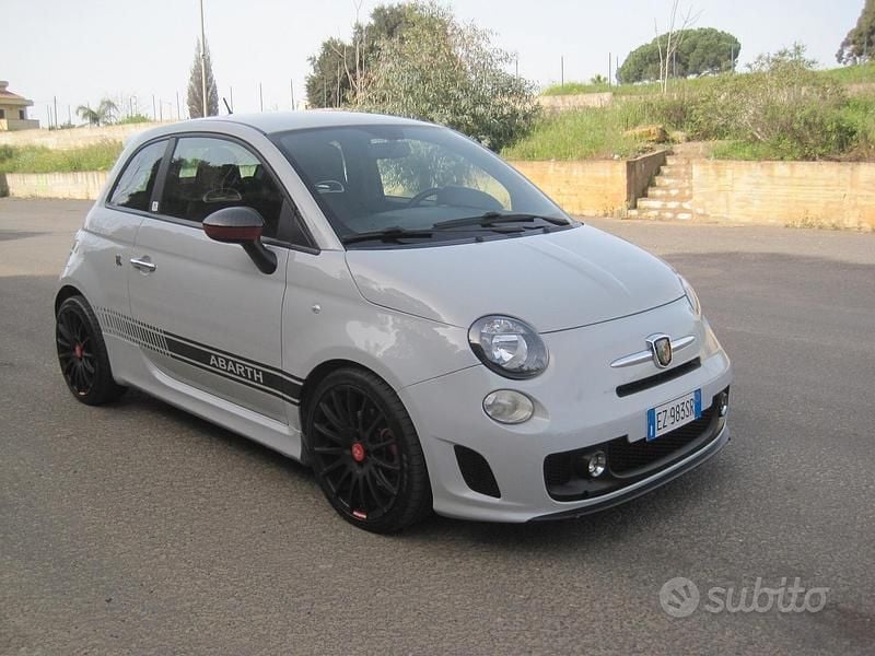 Usata Abarth 500 135 CV (99 kW) 2009 Grigio Utilitaria