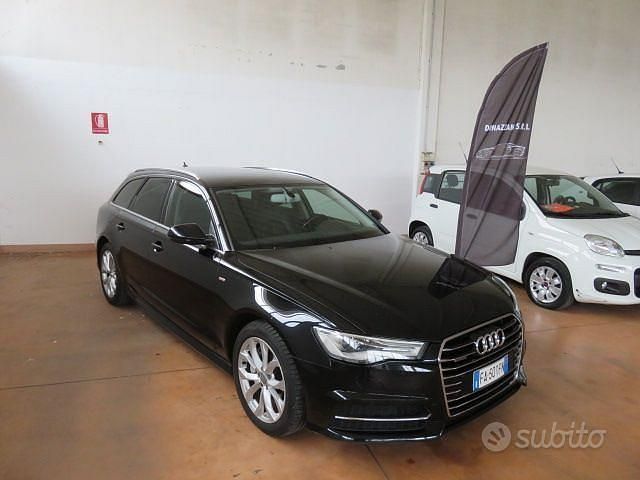 Usata Audi A6 S-Line 218 CV (160 kW) 2015 Nero Station wagon