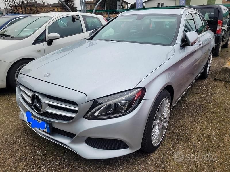 Usata Mercedes C250 Premium 204 CV (150 kW) 2015 Grigio Station wagon