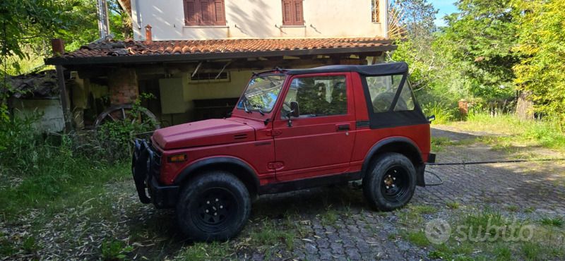 Usata Suzuki Samurai 63 CV (46 kW) 1986 Rosso SUV