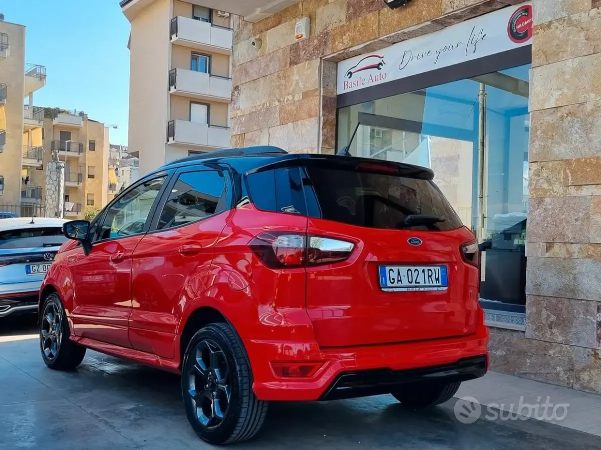Usata Ford Ecosport ST-Line 95 CV (69 kW) 2020 Rosso SUV