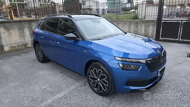 Usata Skoda Kamiq 110 CV (80 kW) 2023 Blu SUV