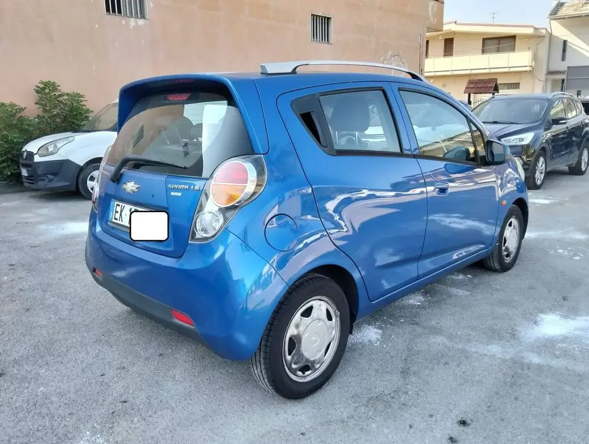 Usata Chevrolet Spark LS 68 CV (50 kW) 2011 Blu/azzurro Utilitaria