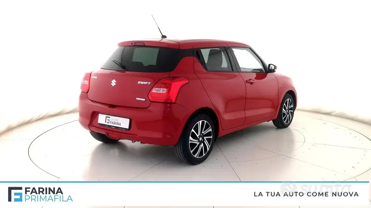 Second-hand Suzuki Swift 83 CP (61 kW) 2021 Roșu Hatchback
