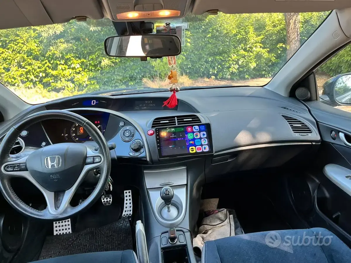 Usata Honda Civic 83 CV (61 kW) 2008 Nero Berlina