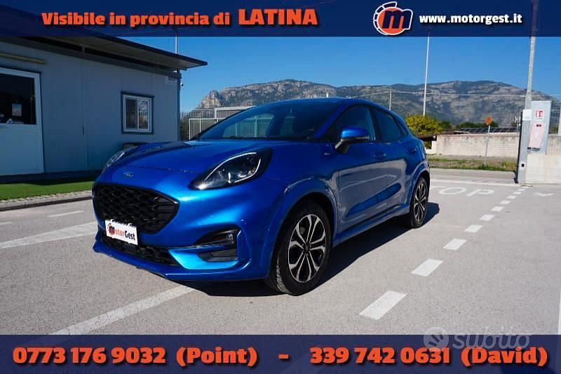 Usata Ford Puma ST-Line X 120 CV (88 kW) 2021 Blu SUV