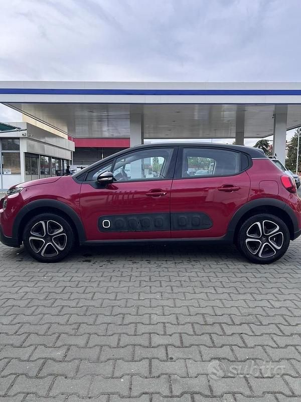 Usata Citroën C3 Shine 102 CV (75 kW) 2017 Rosso Berlina