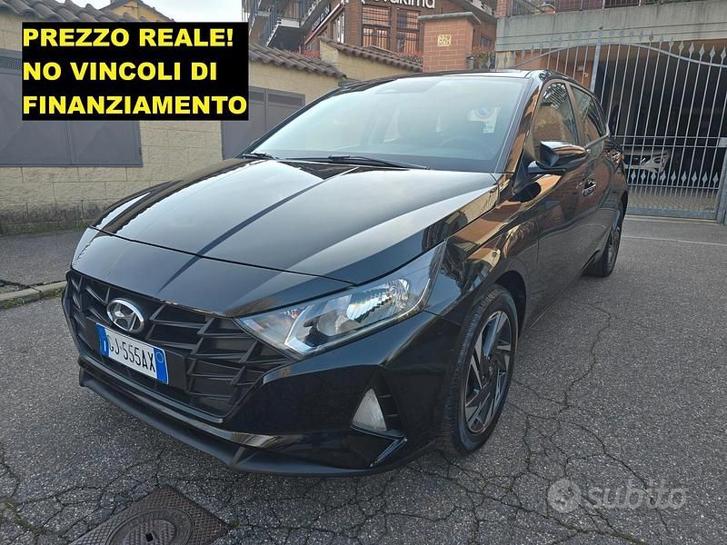 Usata Hyundai i20 84 CV (61 kW) 2022 Nero Utilitaria