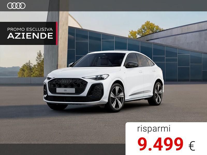 Bianco ghiacciaio metallizzato Nuova 2025 Audi Q5 Sportback S-Line SUV | 78.700 € (Buon prezzo) - Immagine 1/4