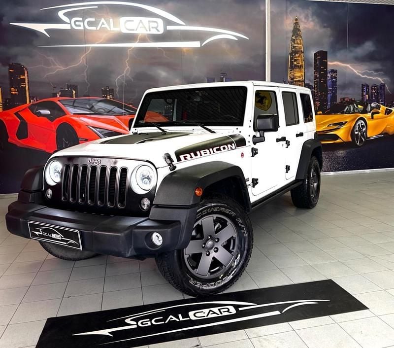 Usata Jeep Wrangler Unlimited Sahara 284 CV (208 kW) 2018 Bianco SUV