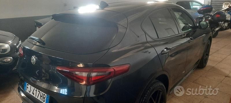 Occasion Alfa Romeo Stelvio Super 280 ch (205 kW) 2017 Noir SUV