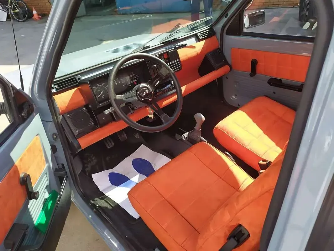 Usata Fiat Panda Young 54 CV (39 kW) 2003 Grigio Utilitaria