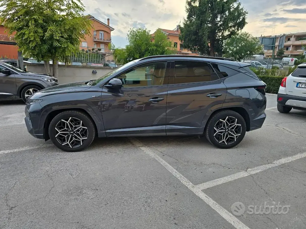 Usata Hyundai Tucson N Line 136 CV (100 kW) 2021 Grigio SUV