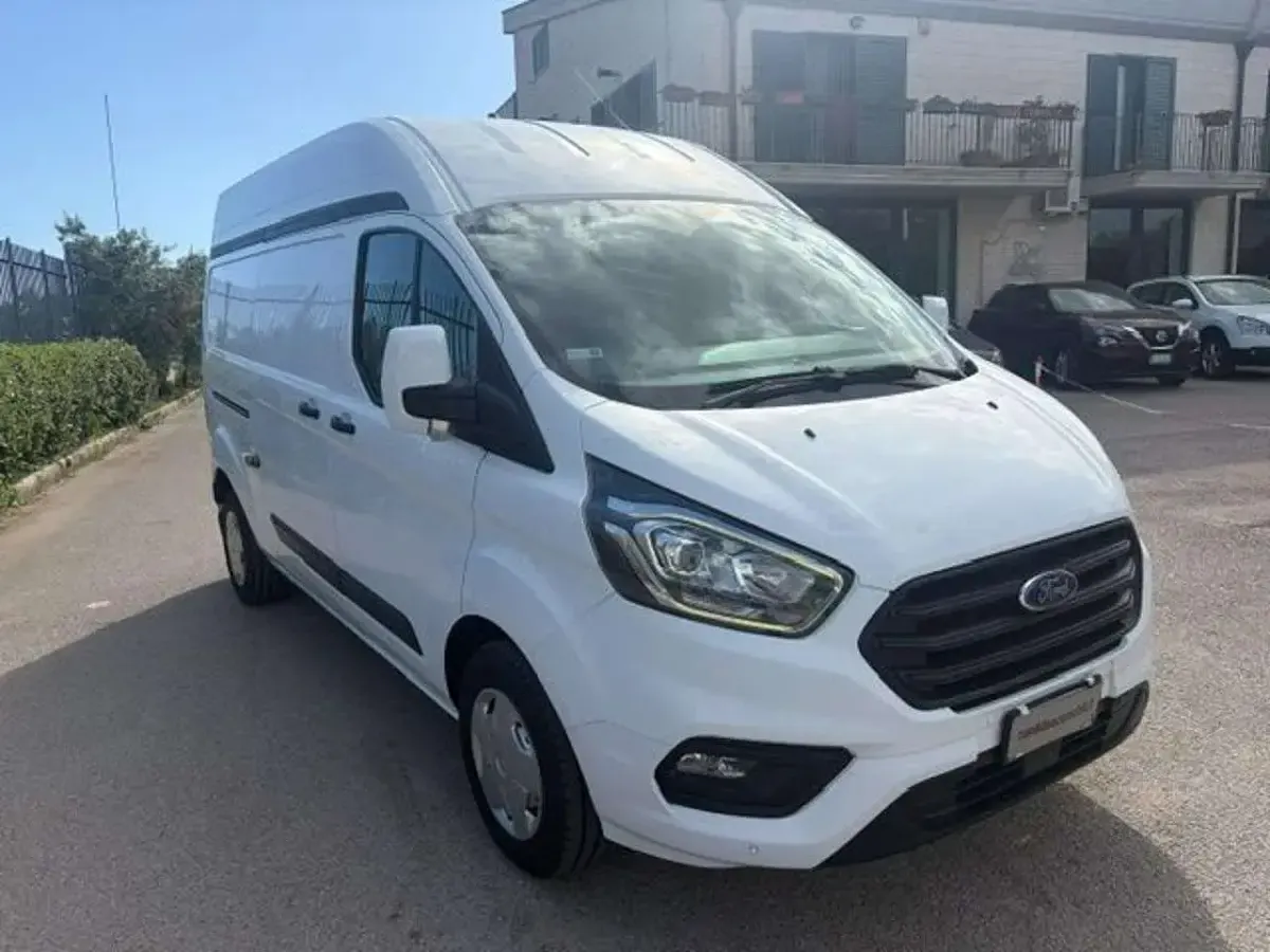 Usata Ford Transit Custom Trend 131 CV (96 kW) 2020 Bianco Furgone