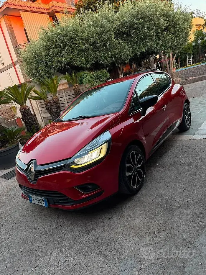 Usata Renault Clio IV 90 CV (66 kW) 2016 Rosso Berlina