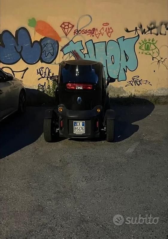 Usata Renault Twizy 12 kW (17 CV) 2012 Nero Utilitaria