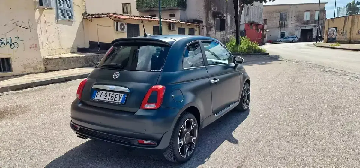 Usata Fiat 500 Rockstar 69 CV (50 kW) 2019 Verde Berlina