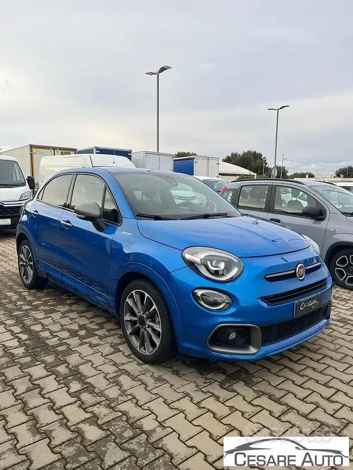 Usata Fiat 500X Business 120 CV (88 kW) 2020 Bluazzurro SUV