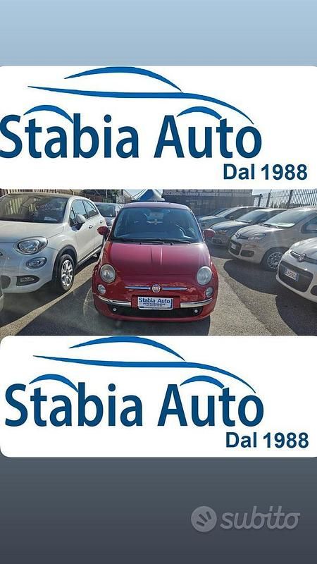 Rosso Usata 2011 Fiat 500 Pop Tre volumi | 4999 € (Ottimo prezzo) - Immagine 1/4