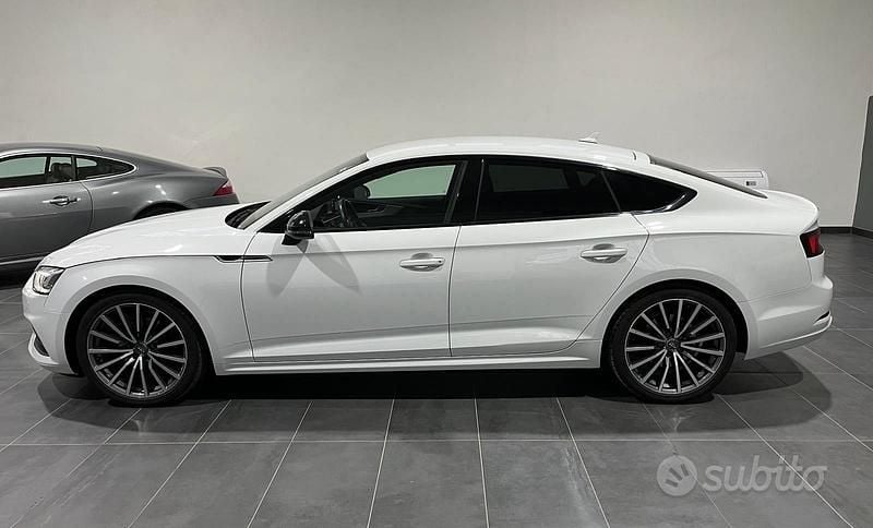 Usata Audi A5 Sportback Ambiente 190 CV (139 kW) 2018 Bianco Utilitaria