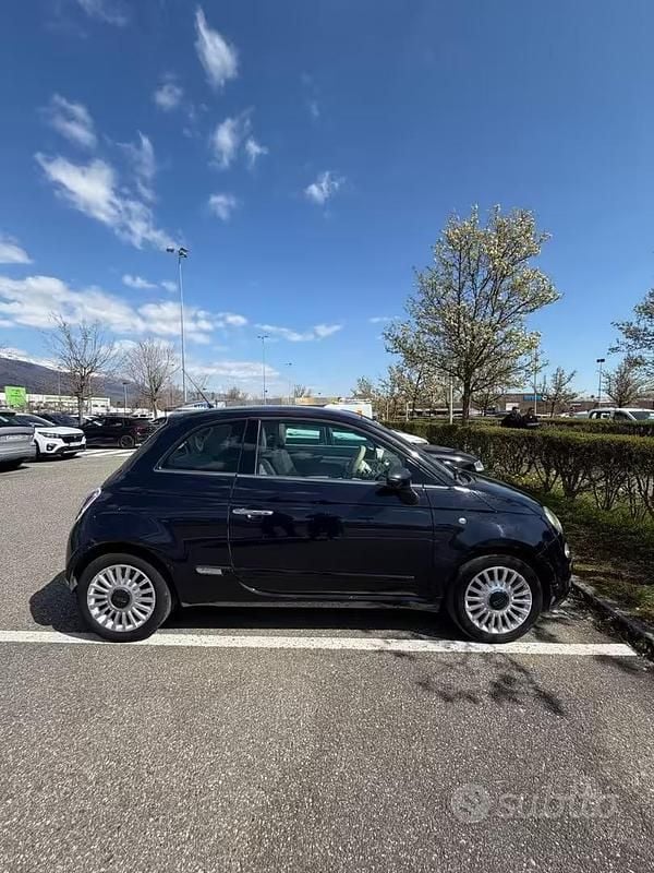Usata Fiat 500 2010 Blu Berlina