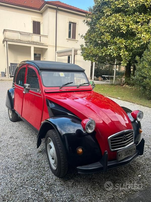 Usata Citroën 2CV 29 CV (21 kW) 1986 Rosso Berlina