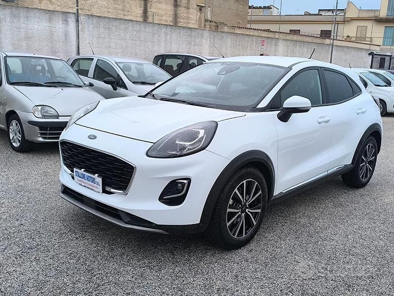 Usata Ford Puma Titanium 120 CV (88 kW) 2021 Bianco SUV