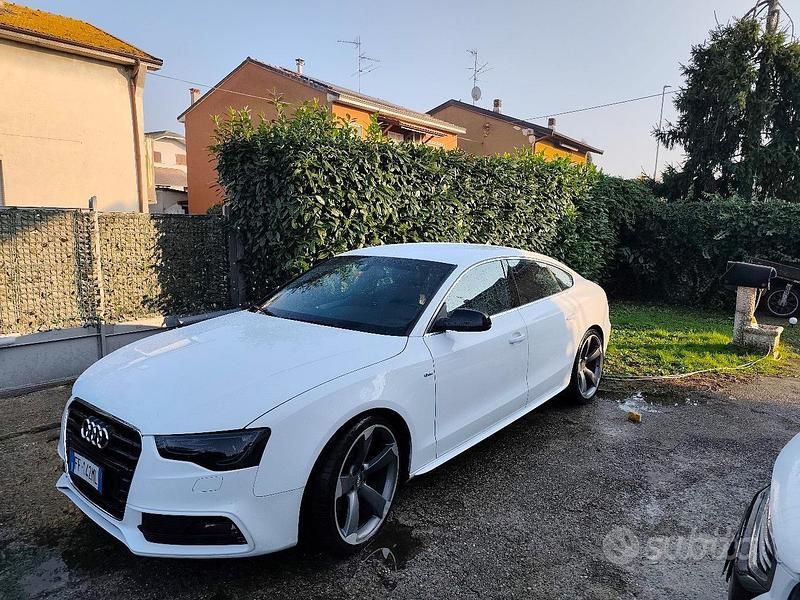 Usata Audi A5 190 CV (139 kW) 2016 Bianco Berlina