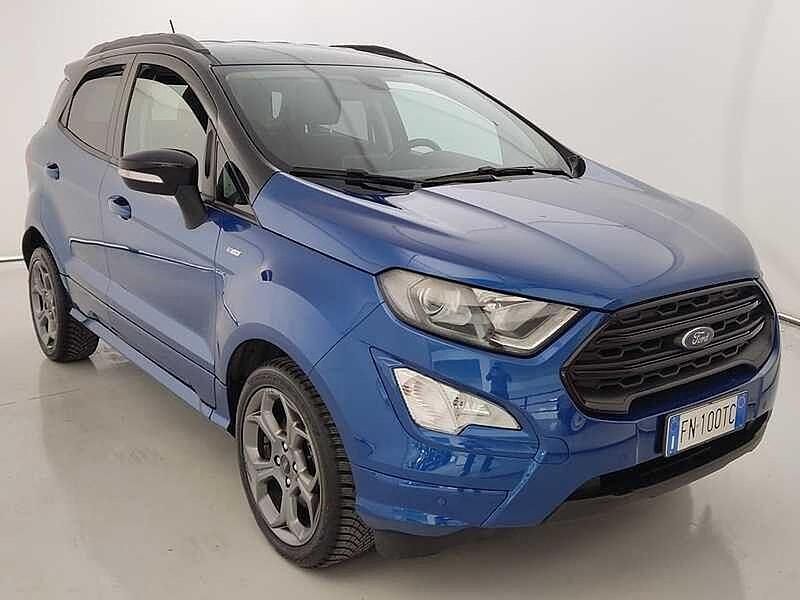 Usata Ford Ecosport ST-Line 100 CV (73 kW) 2018 Blu SUV