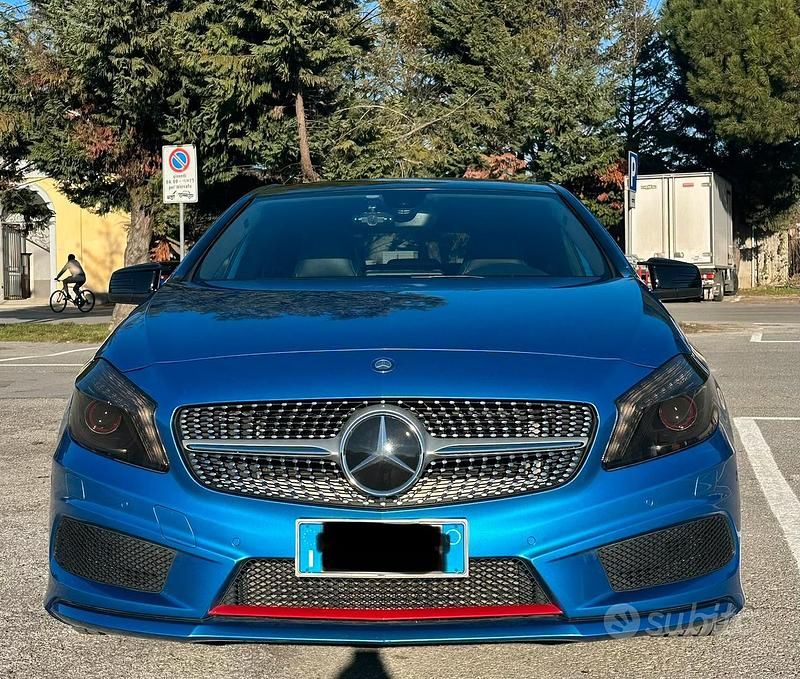 Usata Mercedes A250 2013 Blu Coupé