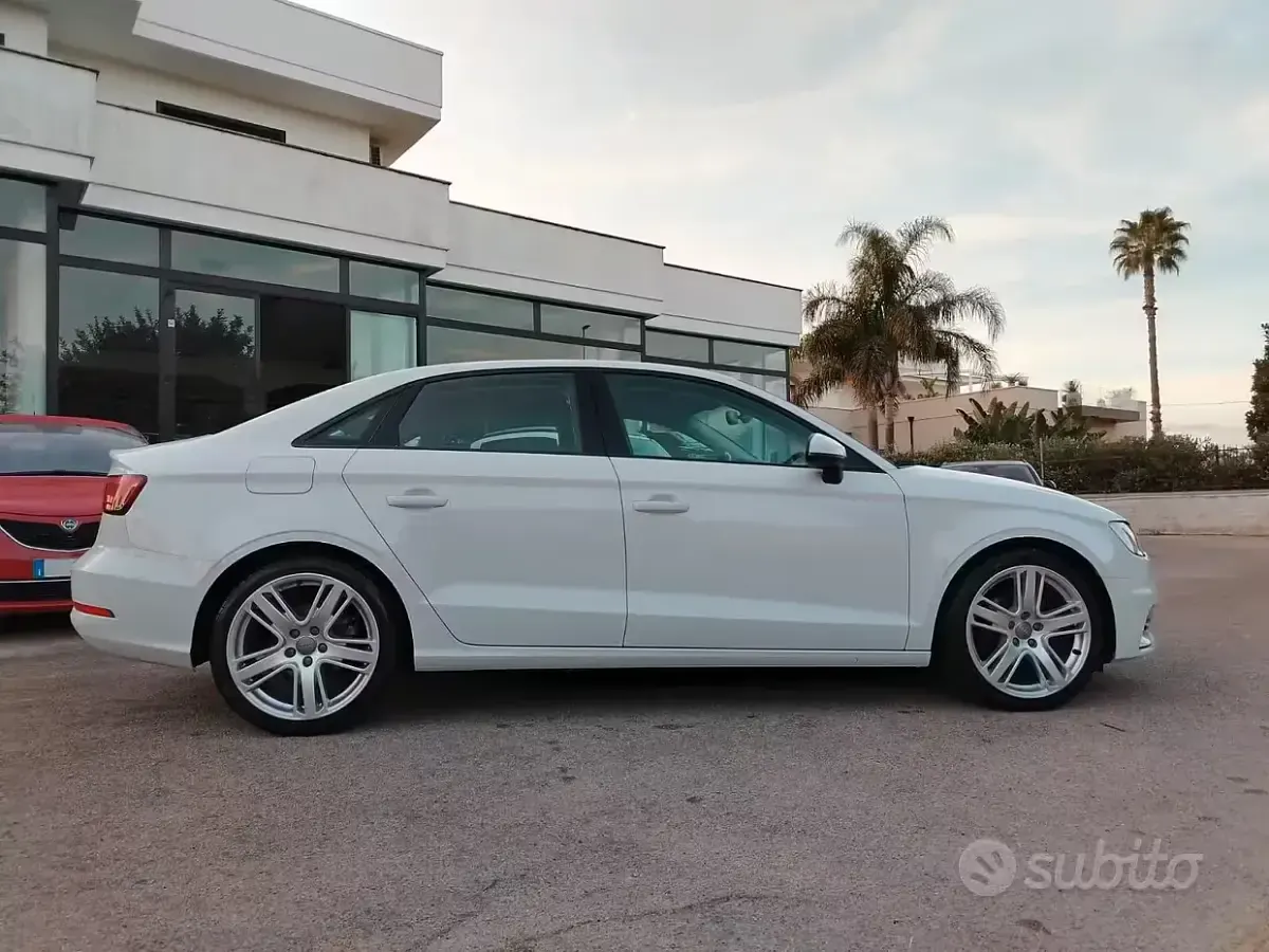 Usata Audi A3 Ambition 150 CV (110 kW) 2014 Bianco Berlina