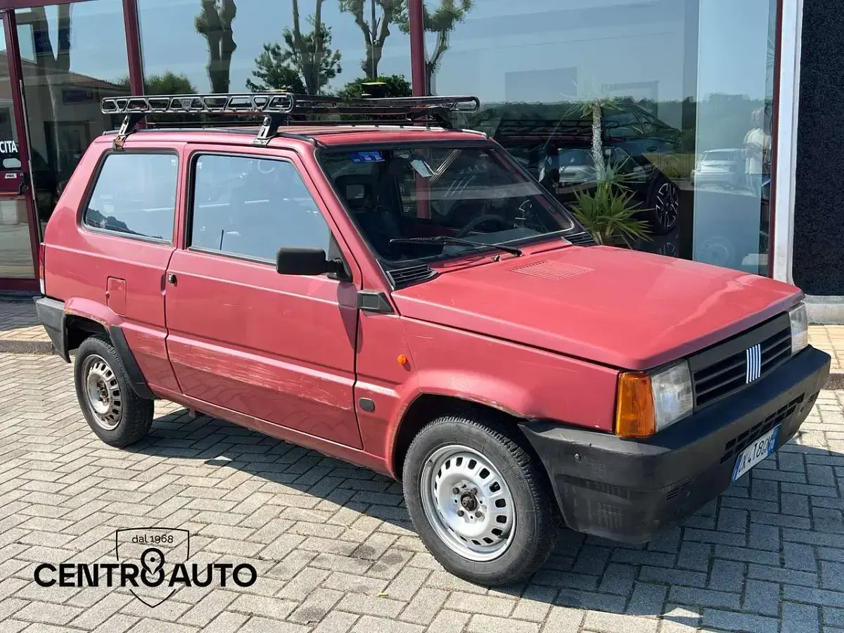 Usata Fiat Panda 54 CV (39 kW) 2003 Rossa Utilitaria
