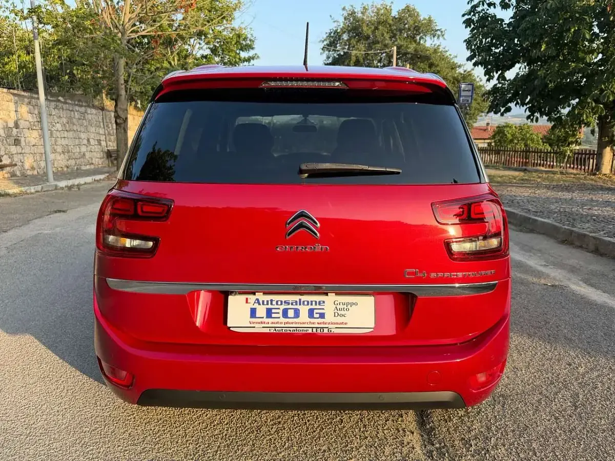Usata Citroën C4 SpaceTourer Shine 131 CV (96 kW) 2021 Rosso Monovolume