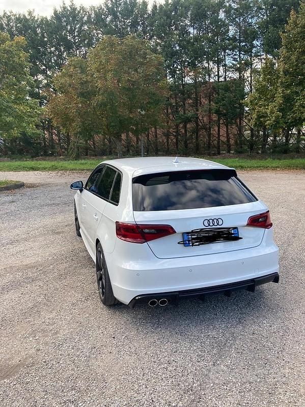 Usata Audi A3 S-Line 150 CV (110 kW) 2015 Bianco Utilitaria