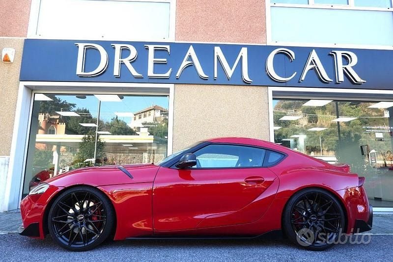 Usata Toyota Supra Premium 340 CV (250 kW) 2019 Rosso pastello Coupé