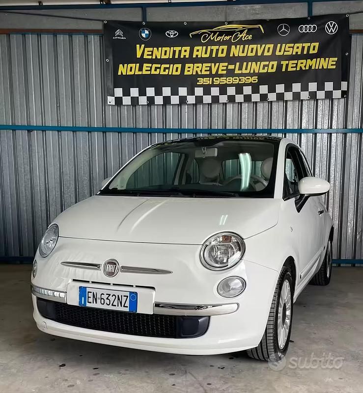 Usata Fiat 500 69 CV (50 kW) 2012 Bianco Berlina