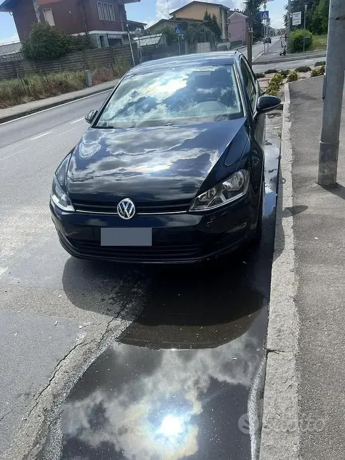 Usata VW Golf VII 105 CV (77 kW) 2014 Nero Berlina