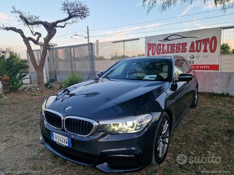 Usata BMW 520 M Sport 190 CV (139 kW) 2019 Grigio Station wagon