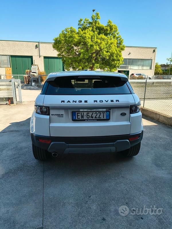 Usata Land Rover Range Rover evoque Pure 150 CV (110 kW) 2014 Bianco SUV
