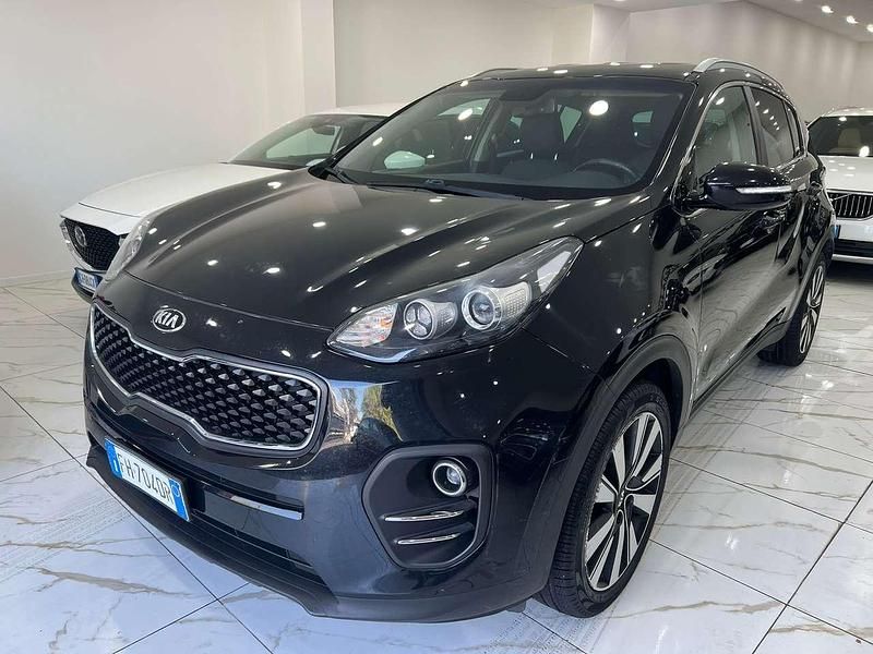 Usata Kia Sportage GT-Line 116 CV (85 kW) 2017 Nero SUV