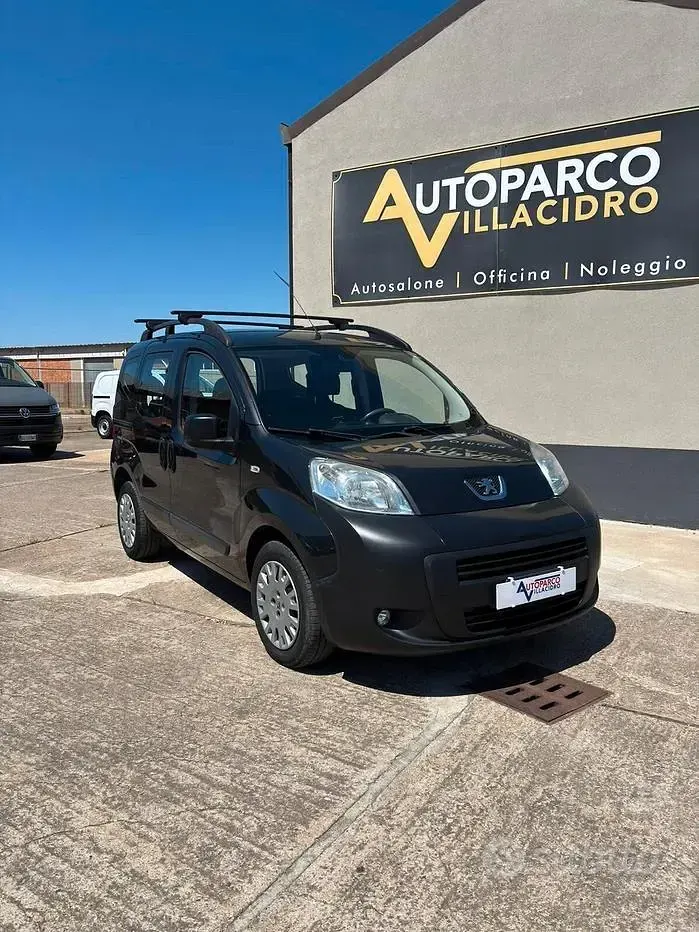 Usata Peugeot Bipper Active 75 CV (55 kW) 2015 Nero Monovolume